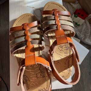 Blowfish Brown and Tan Sandals